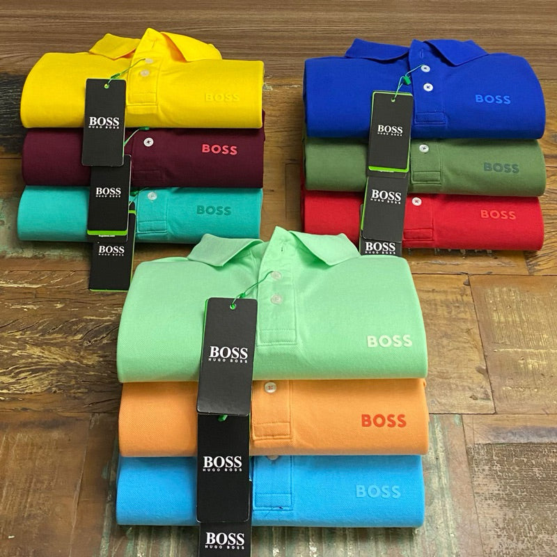 Camisa Gola Polo HB 100% algodão