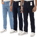 KIT 3 Calças Jeans Masculinas Slim/Tradicional – Conforto + Alta Durabilidade + Frete Rápido