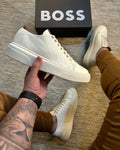 Tênis Sneaker HB (COURO LEGÍTIMO) – Conforto e Estilo de Alto Padrão