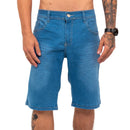 Kit 3 Bermudas Jeans Masculina Lycra Elastano