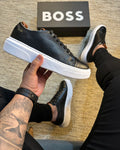 Tênis Sneaker HB (COURO LEGÍTIMO) – Conforto e Estilo de Alto Padrão